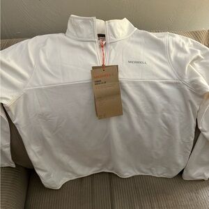 Merrell quarter zip. New with tags!
